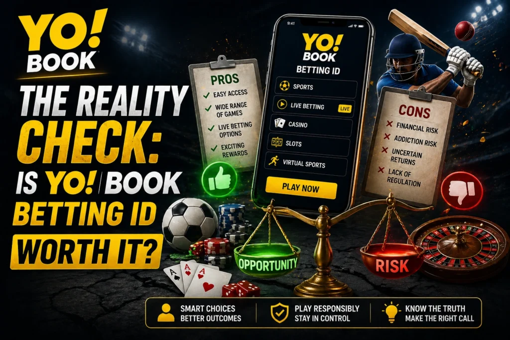 YO BOOK Betting ID reality check showing risks and rewards in online gaming