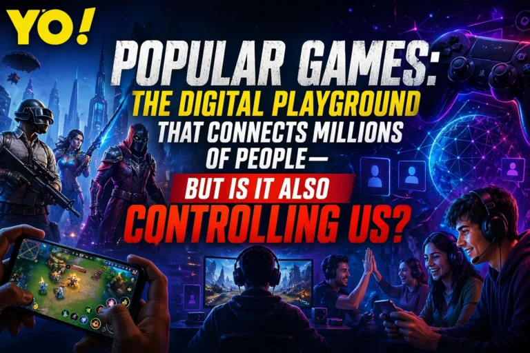 Popular Games: The Digital Playground That Connects Millions of People—But Is It Also Controlling Us?